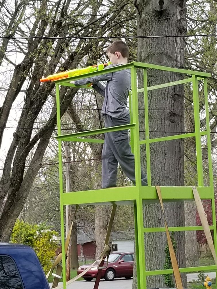 Elevated Man Basket for Forklift
