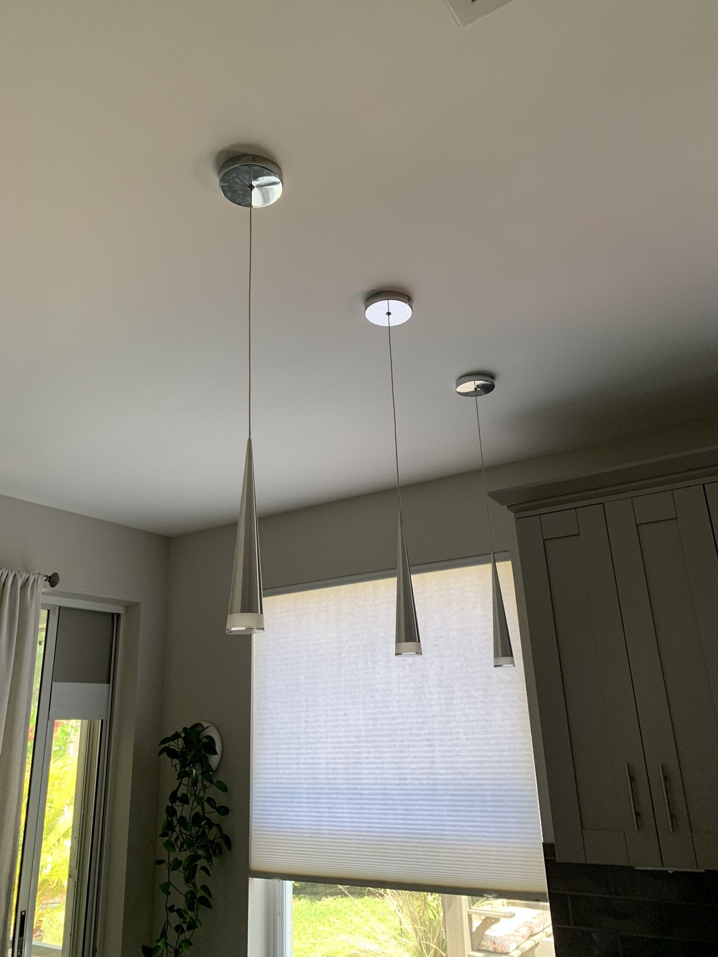 (3) LED Modern Pendant Lights