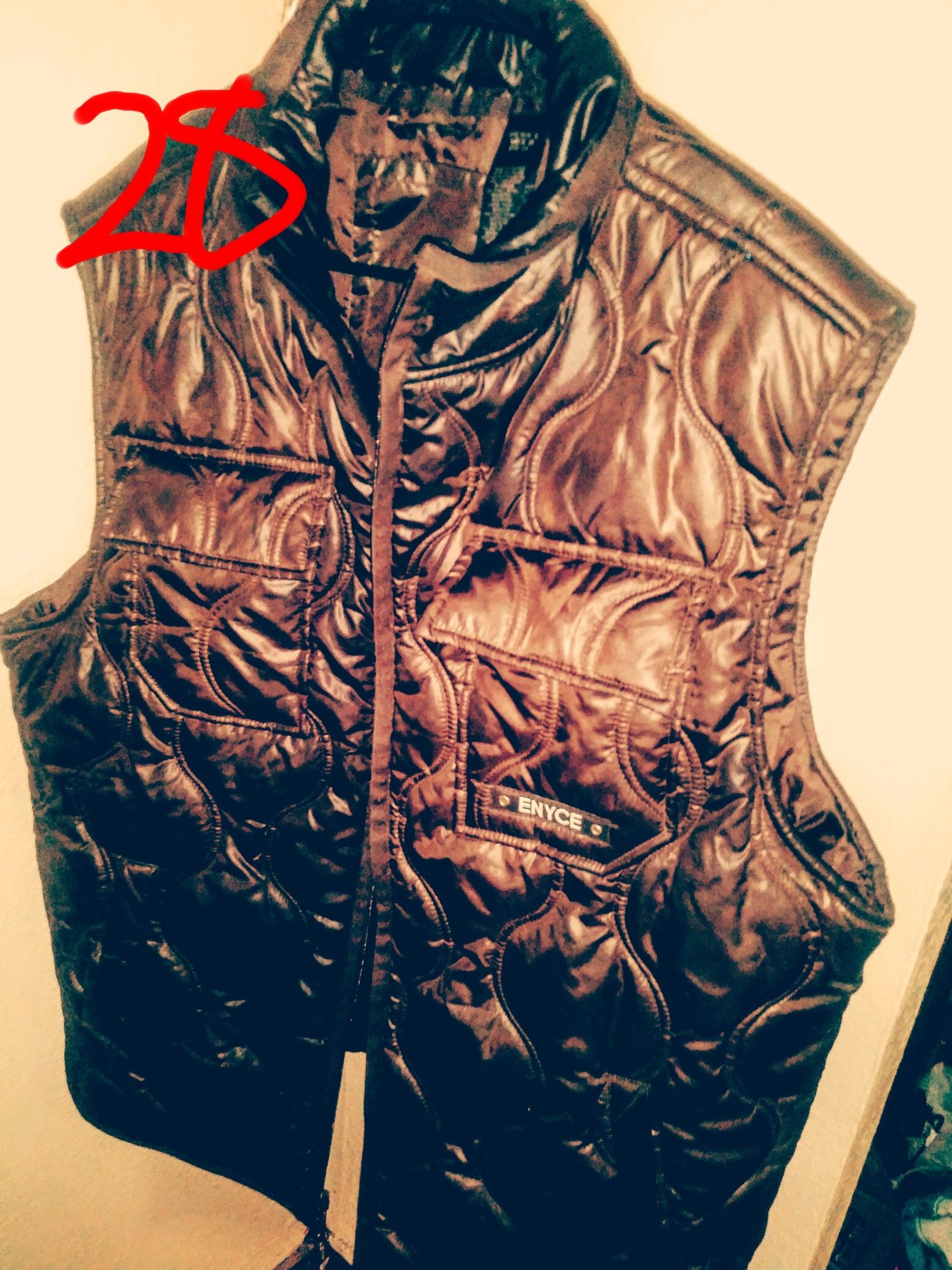 Extra large men's name brand Brown vest