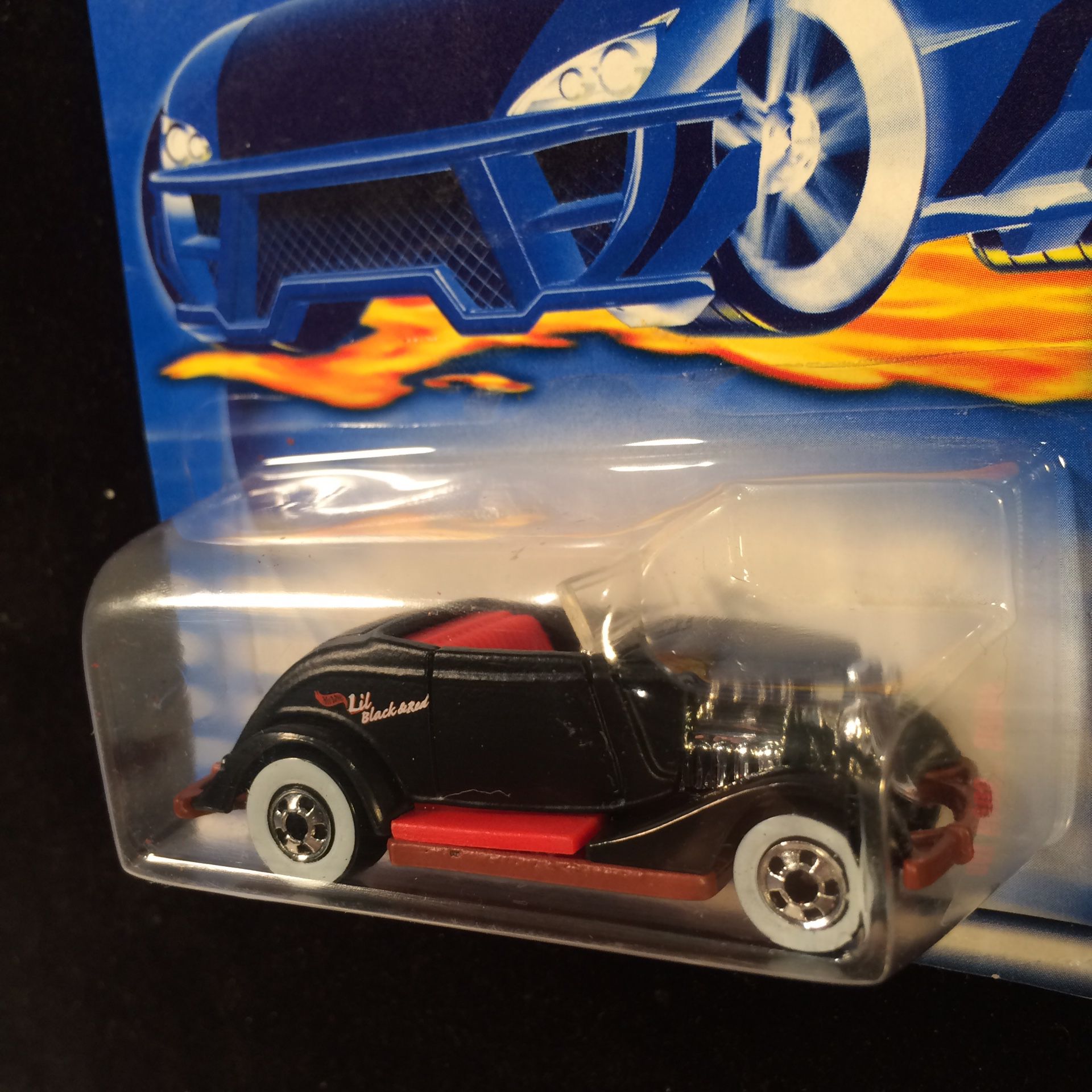 Hot Wheels Rat Rods Series ‘33 Roadster • Black • White Wall 5 Spokes
