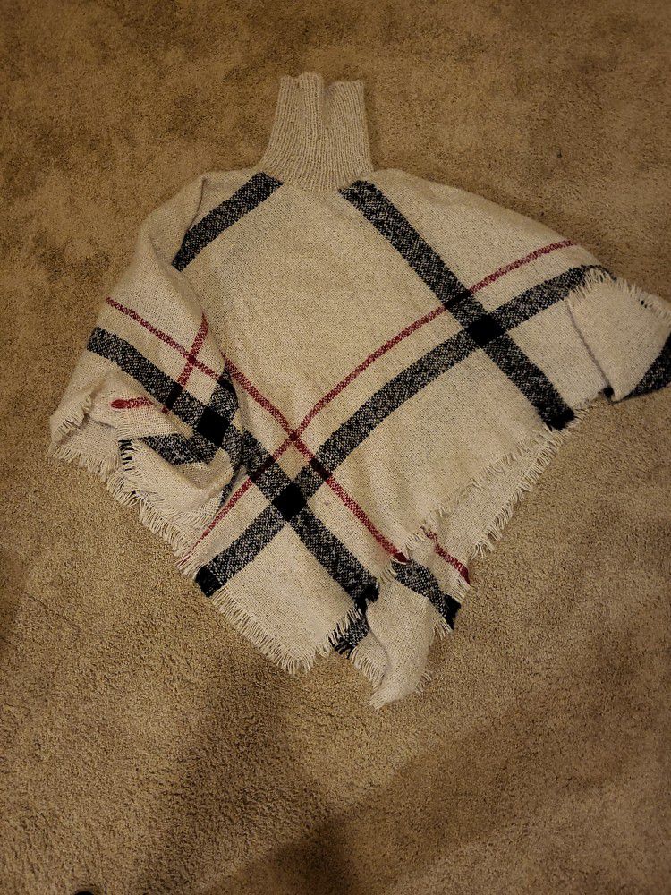 Women's Sweater Poncho