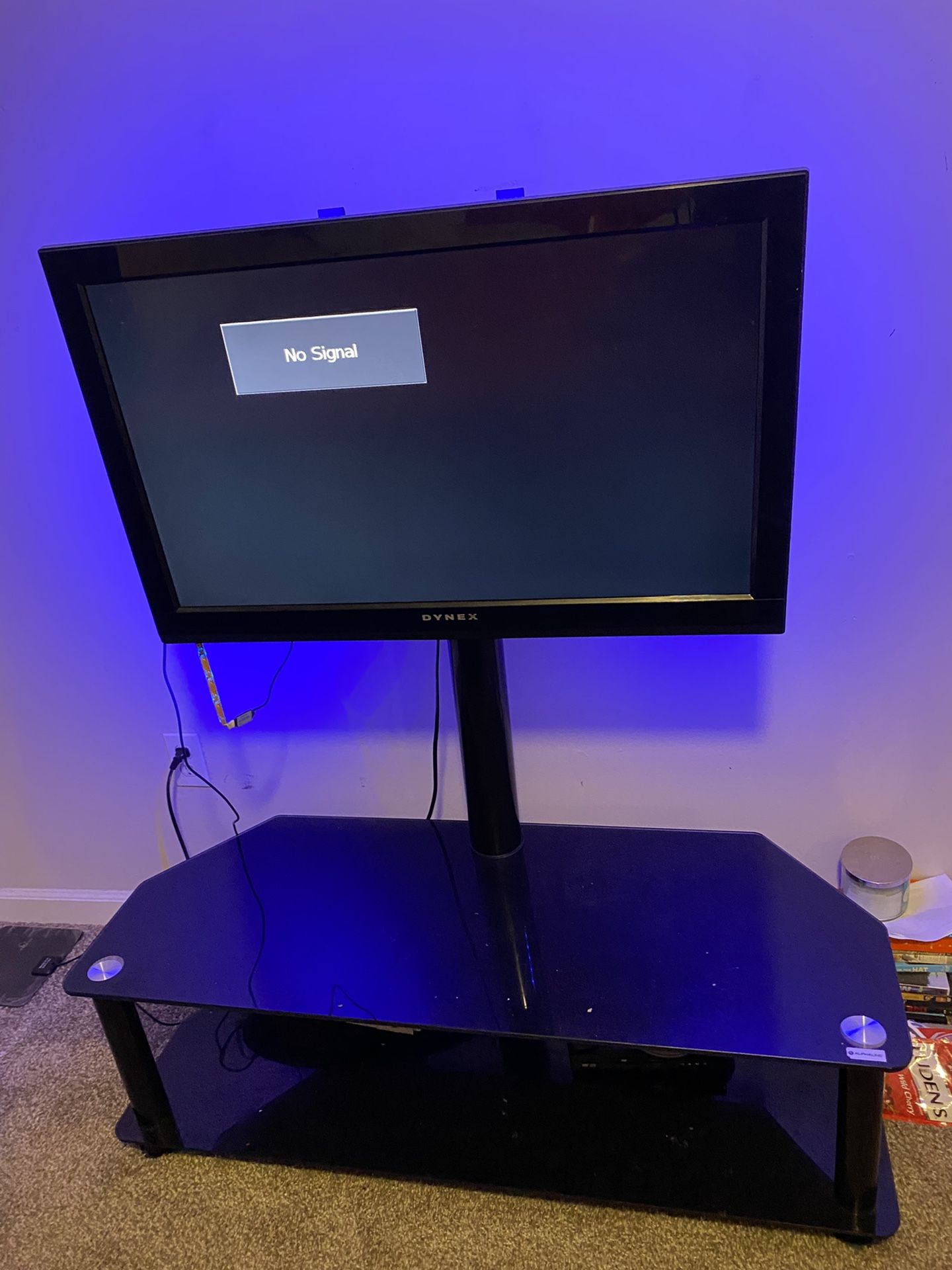 Tv Stand & Tv mount. Adjustable,includes All Screws.