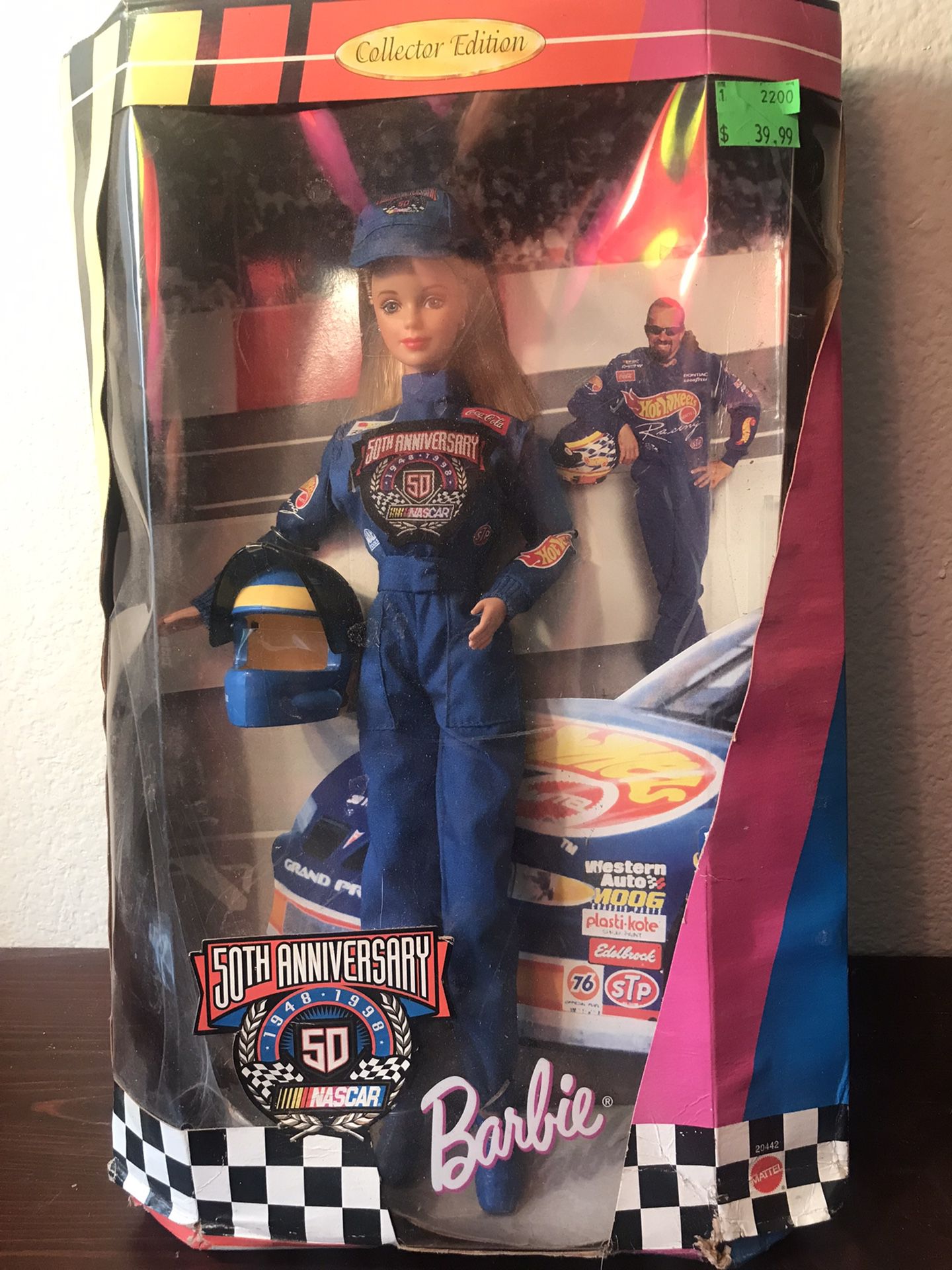 NASCAR Barbie Collectable Doll