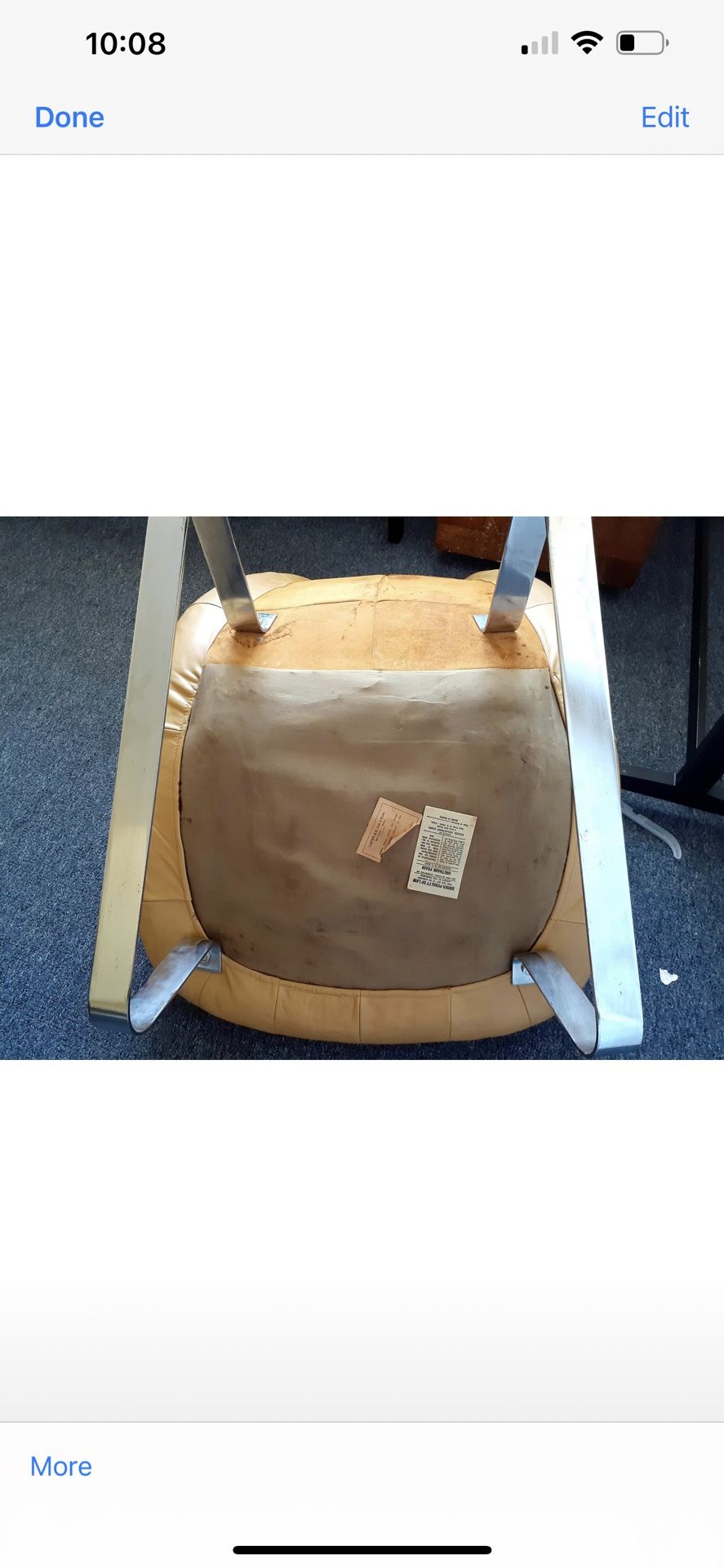 Percival Lafer “Earth Chair” Mid Century Modern