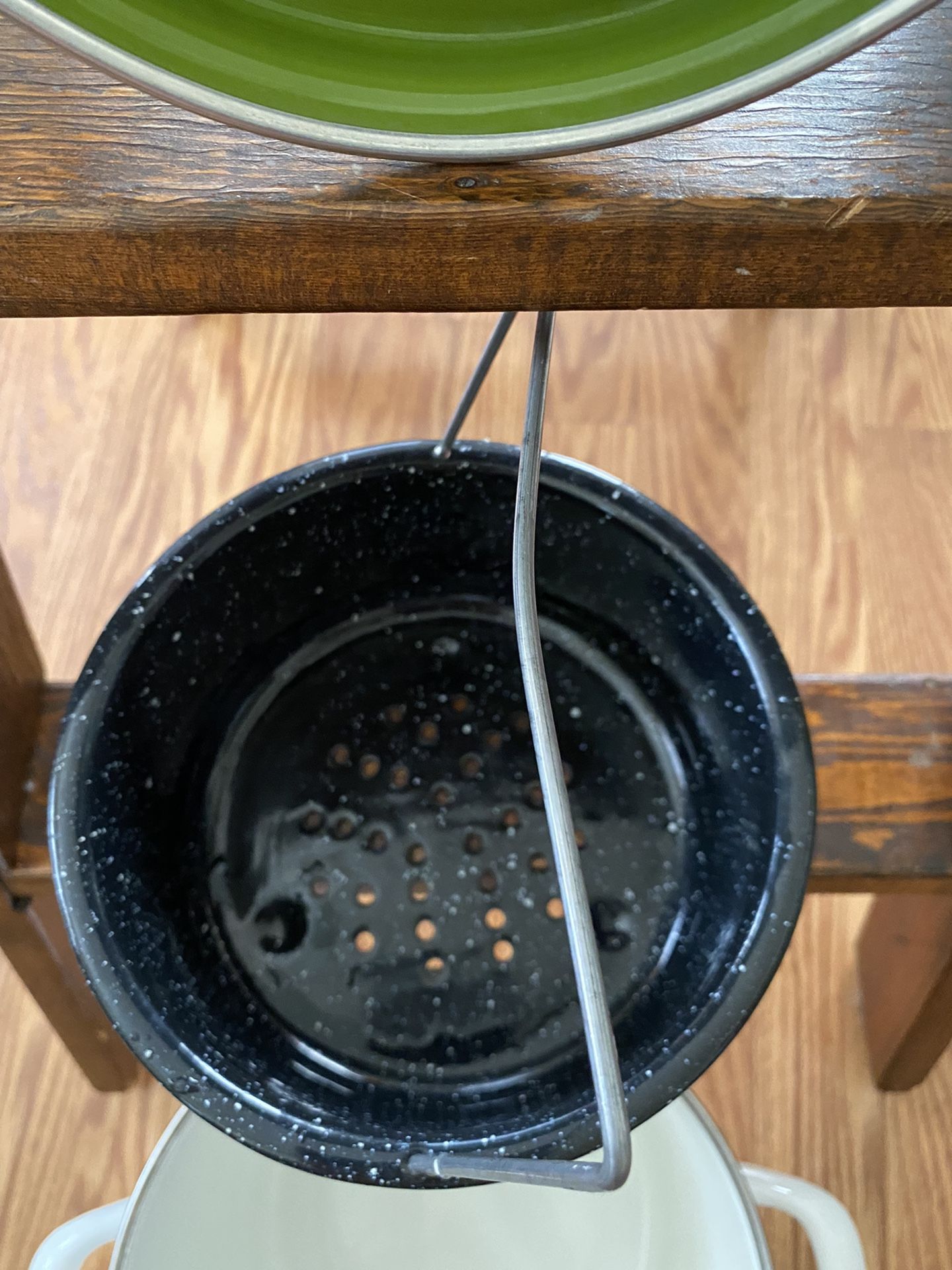 Vintage Steamer Pot & Strainer