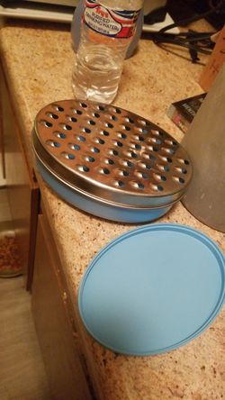 2 IKEA cheese graters with storage lids Thumbnail