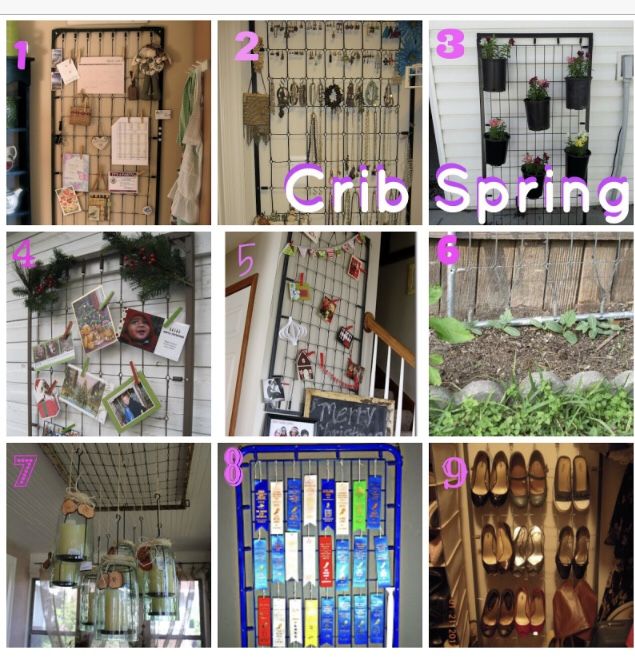 Scrap Or Upcycle Crib Spring/Mattress Support