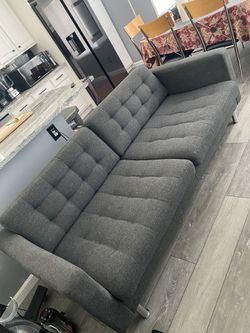 IKEA Dark Couch (Gray) Thumbnail