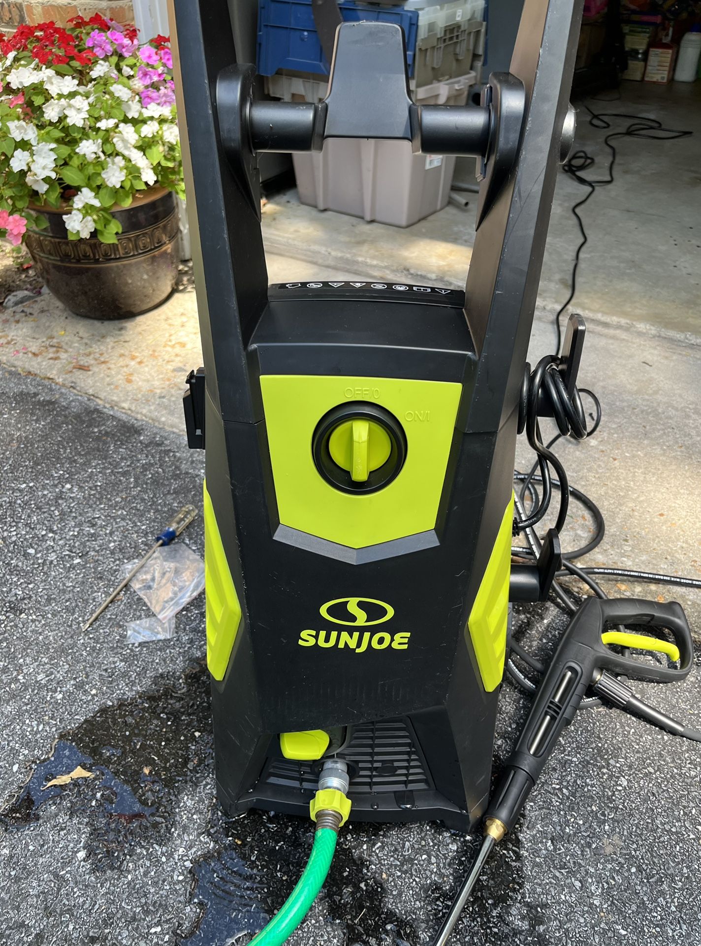 Sun Joe SPX3500 Electric Pressure Washer | Brushless Induction