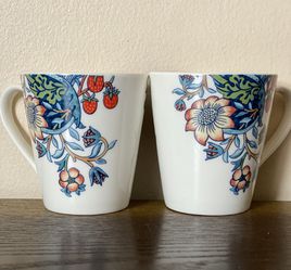 Two Morris and Co tea cups Thumbnail