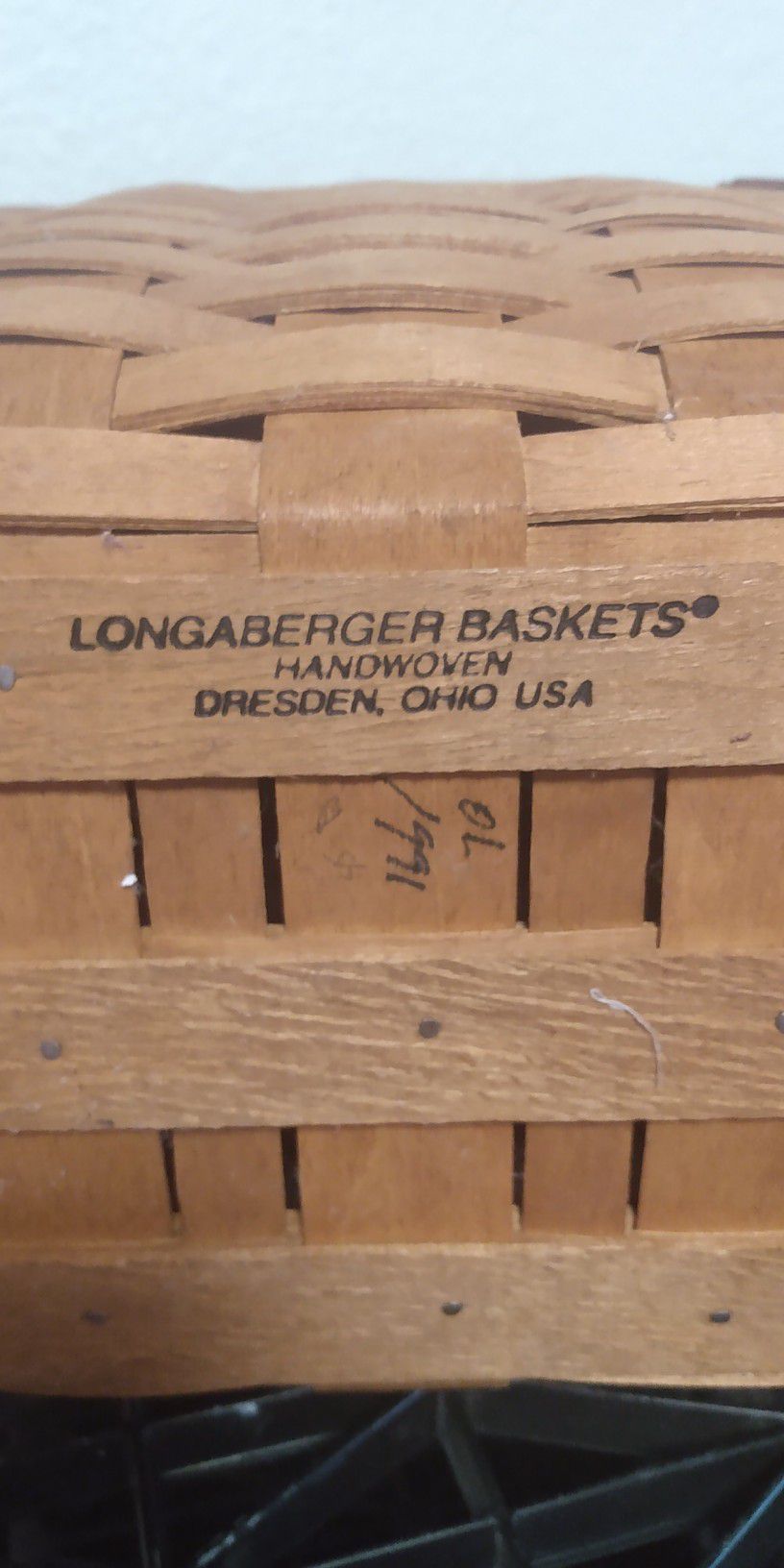 Longaberger Basket (1991)