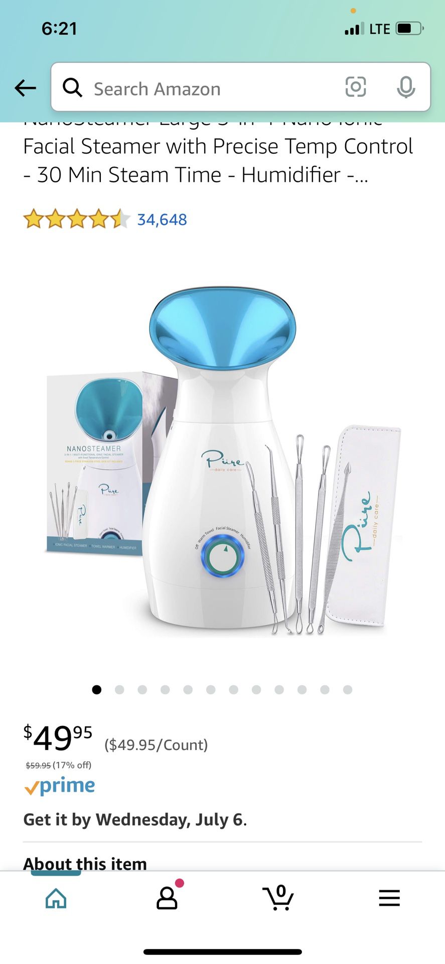Facial Steamer, Used Twice 