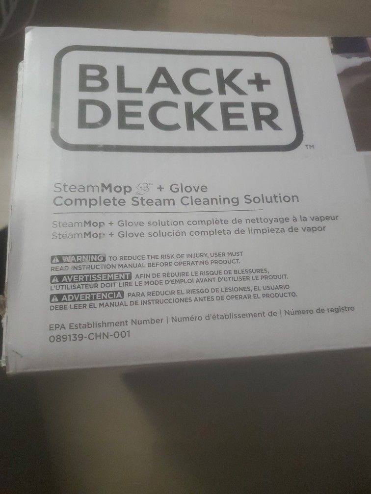 BLACK & Decker Steam Mop