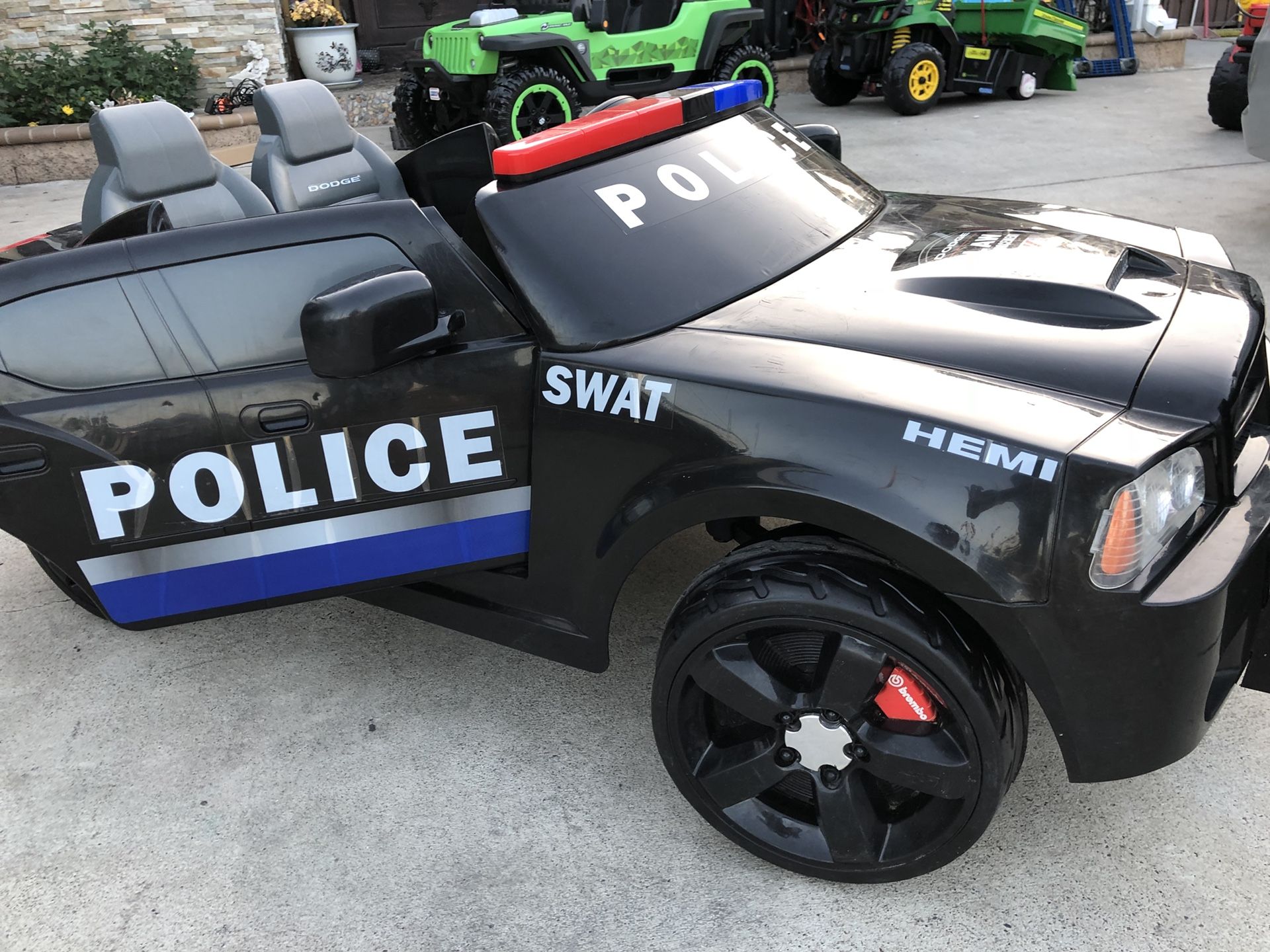 Police Swat Car Dodge Charger Car Electric Kids Ride On Cars Power Wheels For Sale In Irvine Ca Offerup