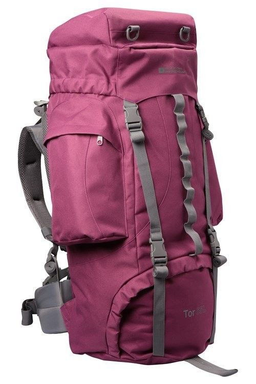 Woman's Travel Backpack With Micro Towel And Security Pouch