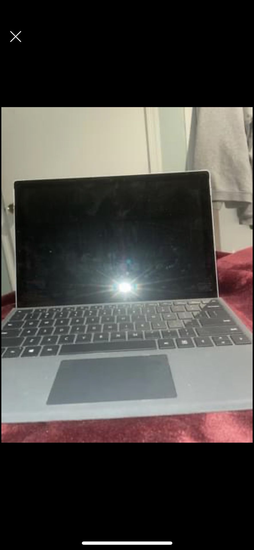 Microsoft HP laptop
