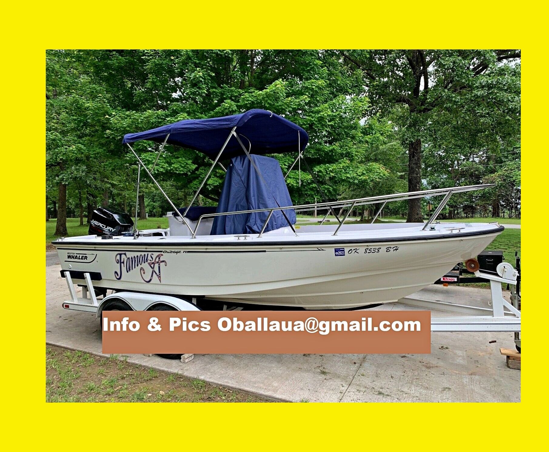 1401 Boston 1996 Whaler Outrage