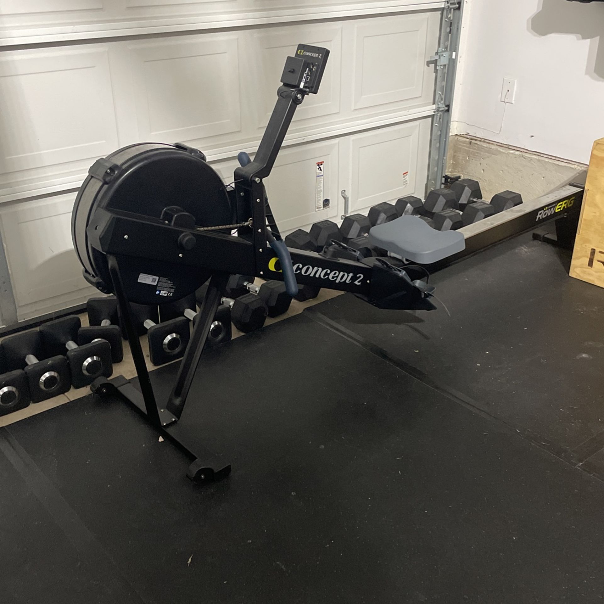 BLACK CONCEPT 2 ROWERG ROWER - PM5