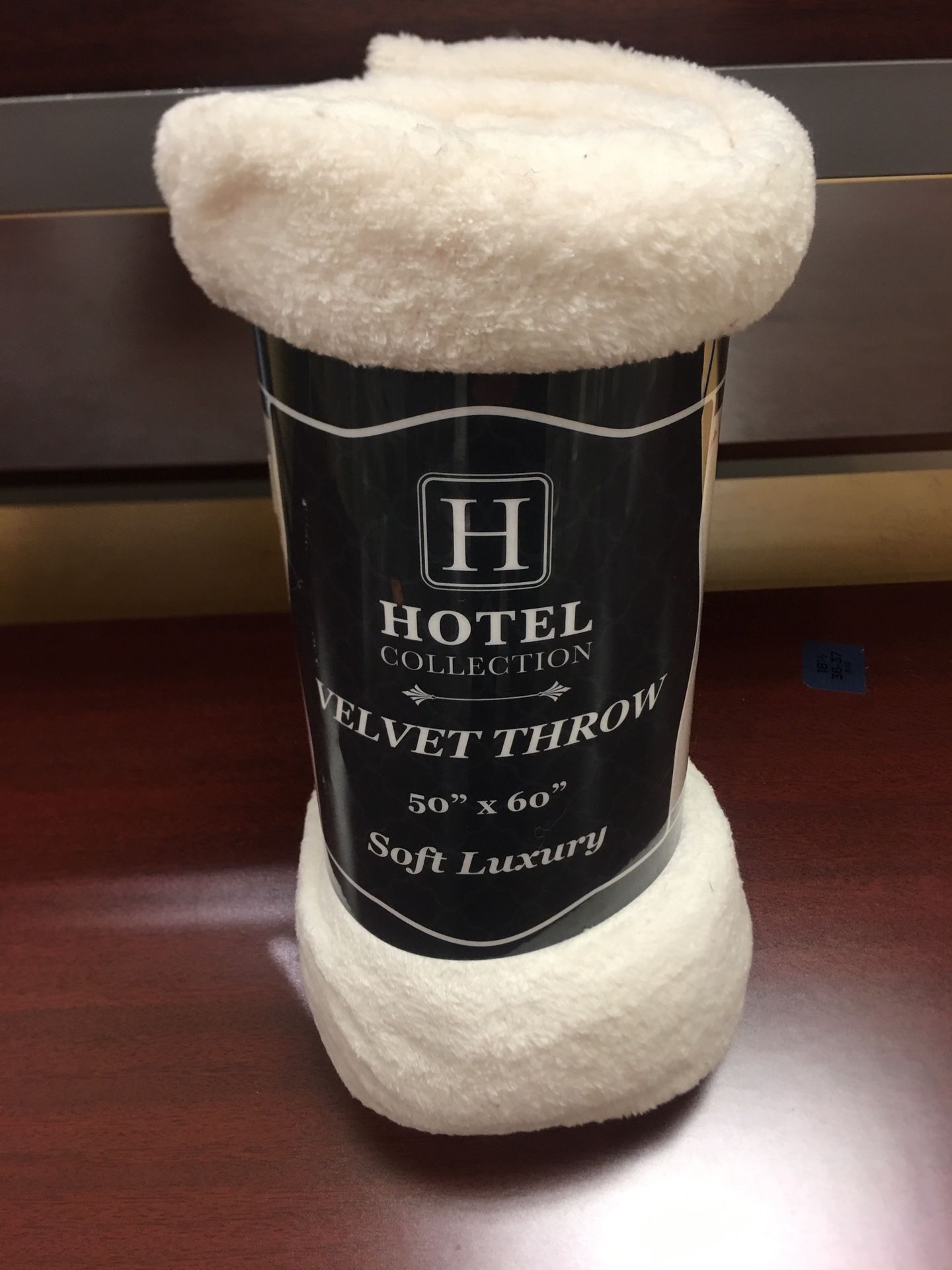 NEW - Soft Velvet Throw