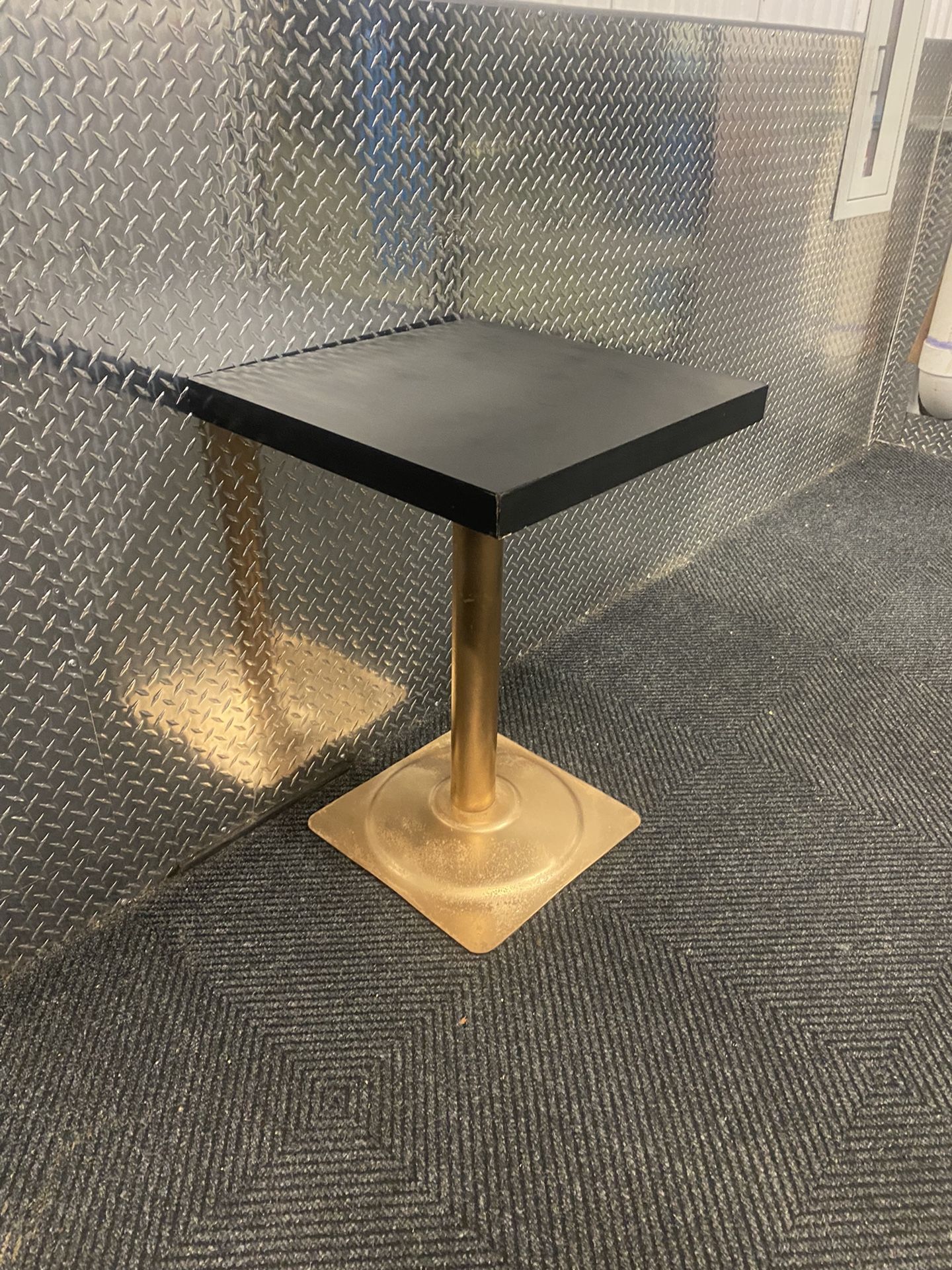 Black & Gold Dining Table