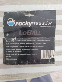 ROCKYMOUNTS LOBALL BIKE MOUNT FOR TRUCKS, SUV, TRAILERS AND HOME STORAGE Thumbnail
