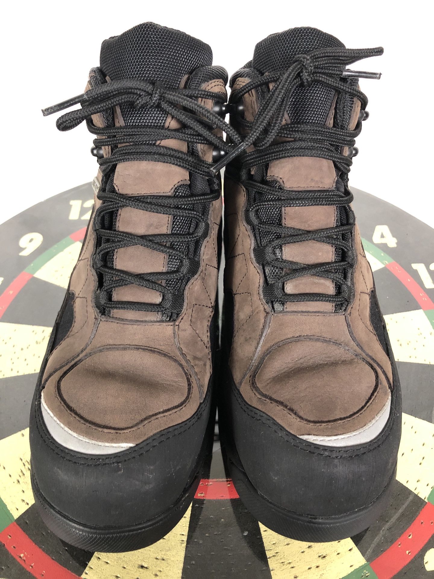 Nike ACG Air Hiking Brown Boots Men 9.5 US Leather Vintage 303830 Camping 2002
