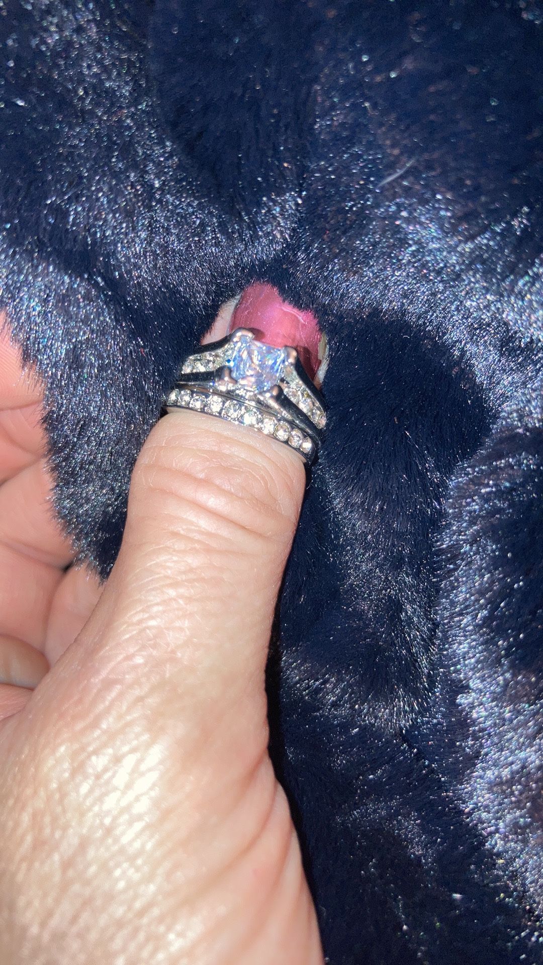 2piece Ring Set Size 6