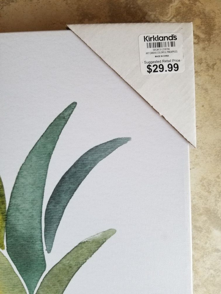 Brand new home decor