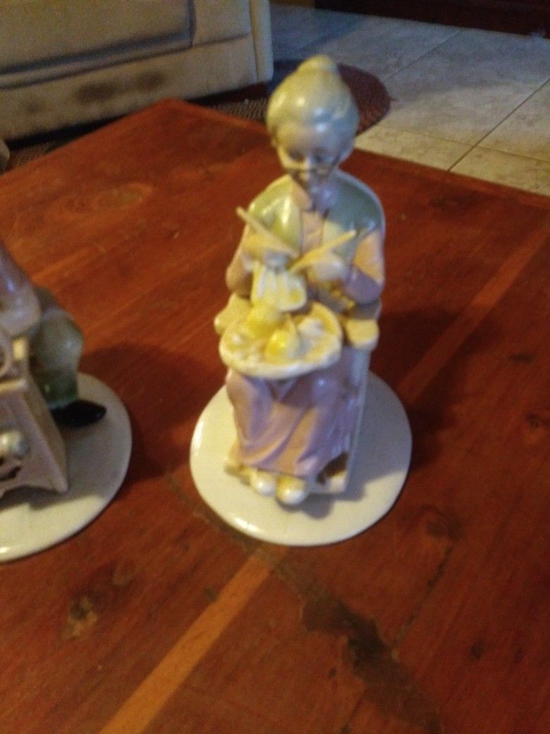 Pastel Figurines - Ain't Retirement Grand?