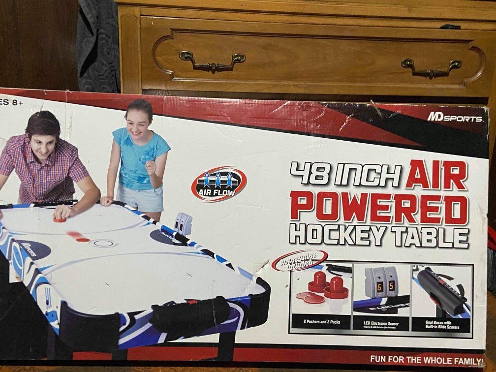 48inch air powered hockey table