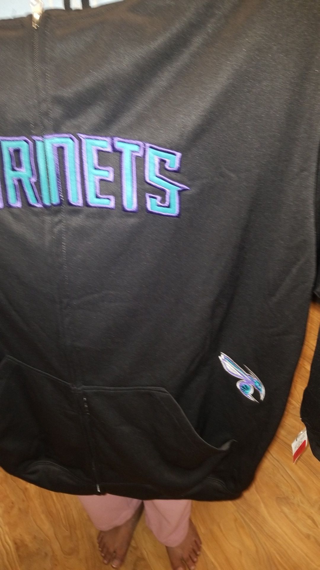 Charlotte Hornets nylon jacket