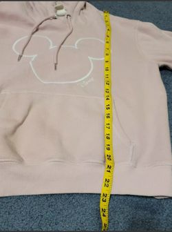 Disney Pink Mickey Mouse Hoodie Small Thumbnail