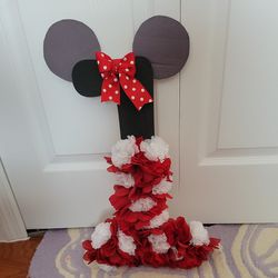 First Birthday Minnie Mouse Number  Thumbnail