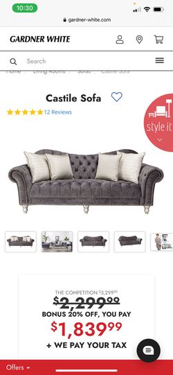 2 Sofas and 2 Armchairs  for sale Thumbnail