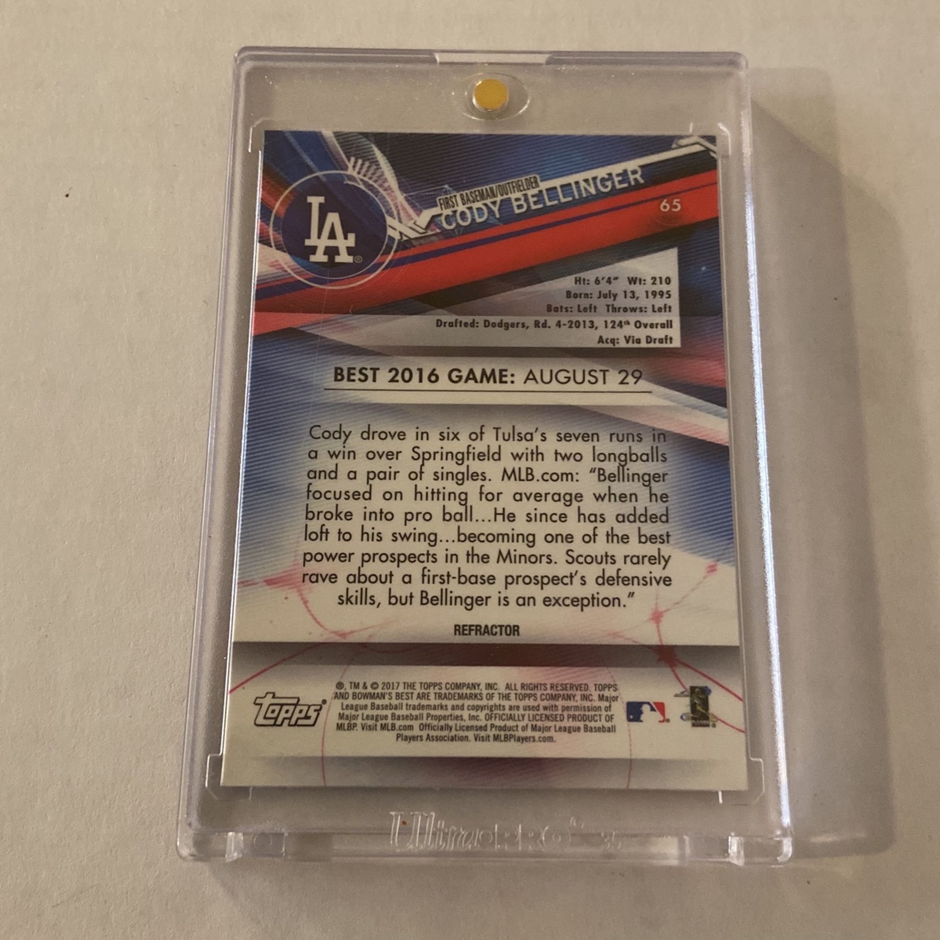 CODY BELLINGER Rc