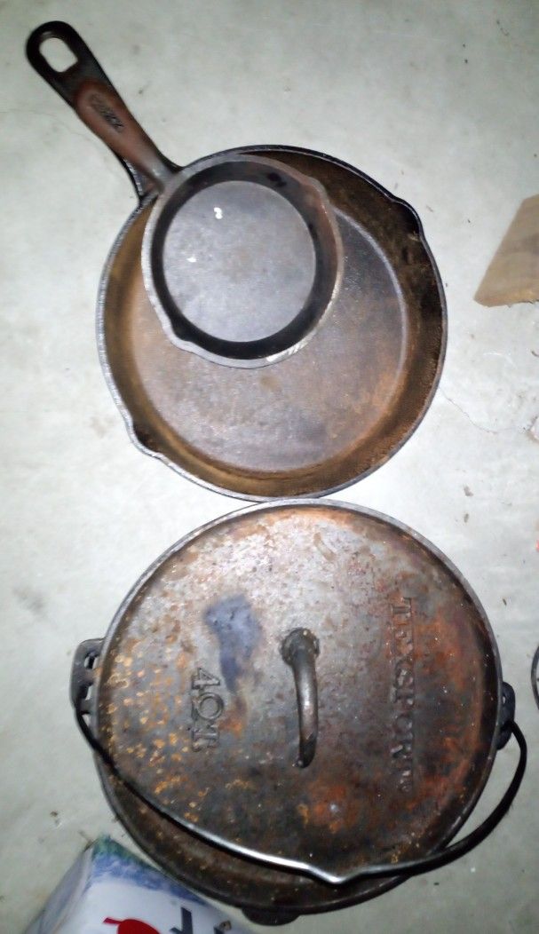 Cast Iron Cookware---- More Added On