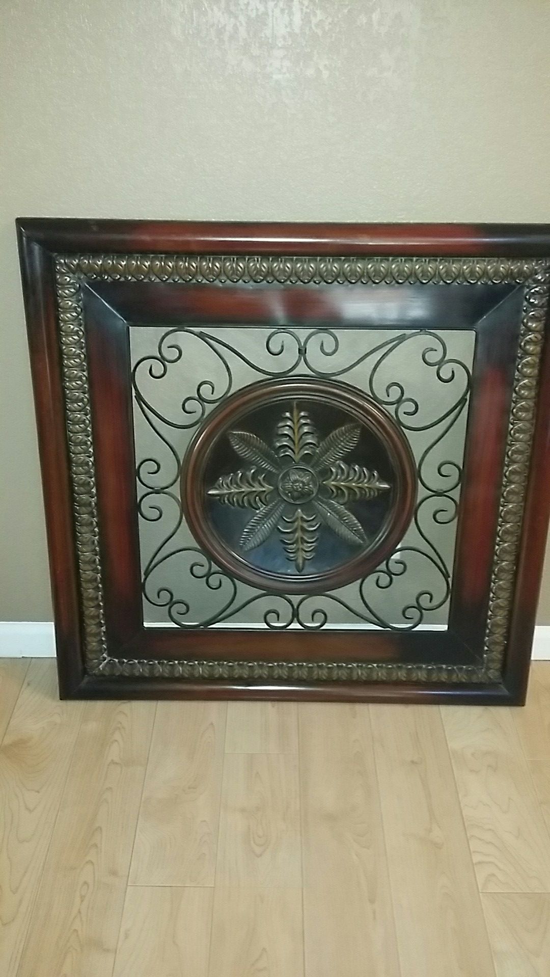 Metal wall decor