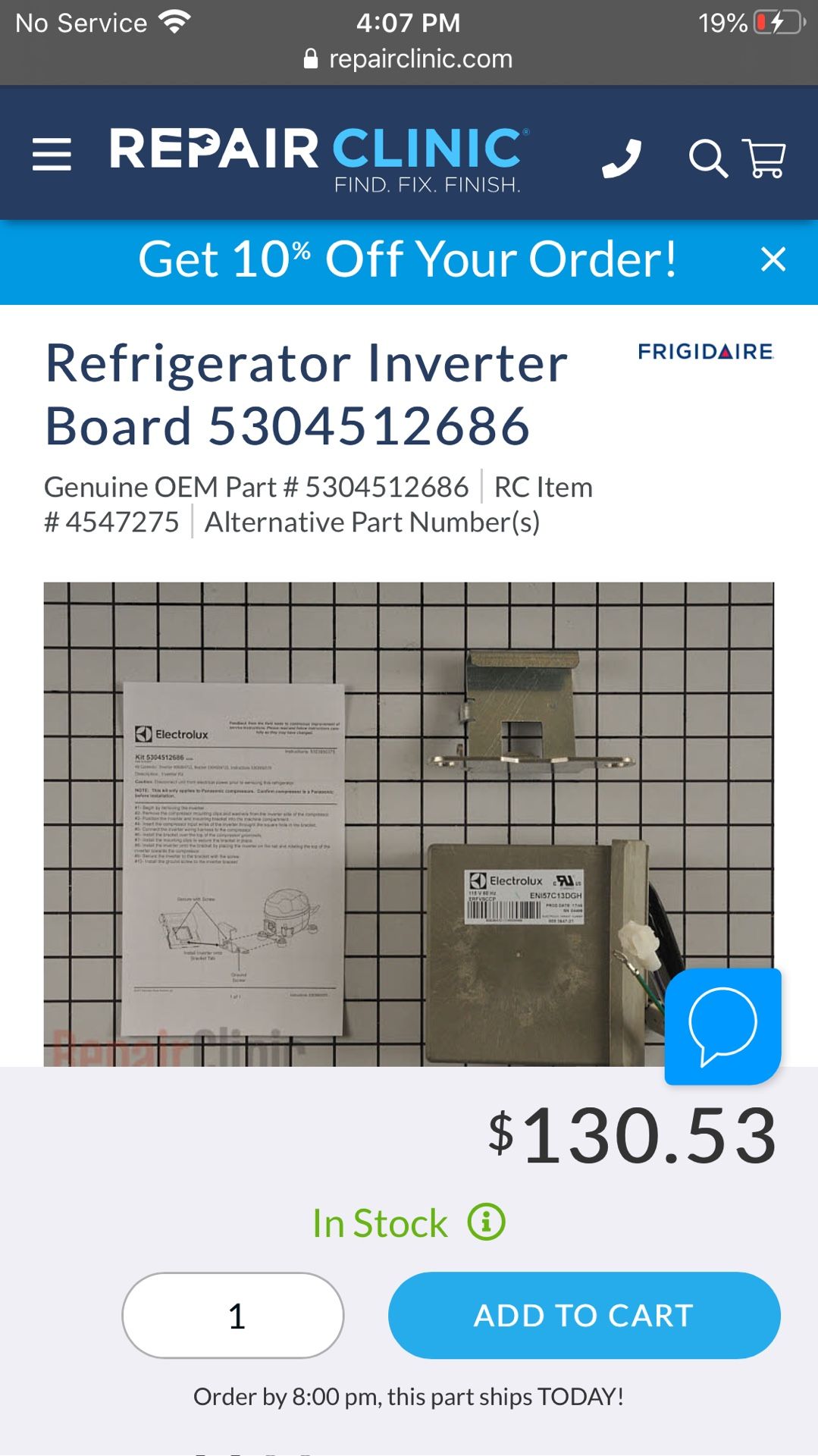 Electrolux invertor ENI57C13DGH