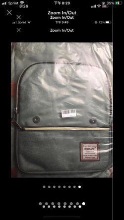 Vintage Laptop Backpack w/ USB Port Thumbnail
