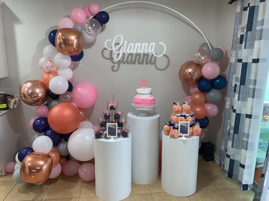 8ft Round Event Backdrop For Sale