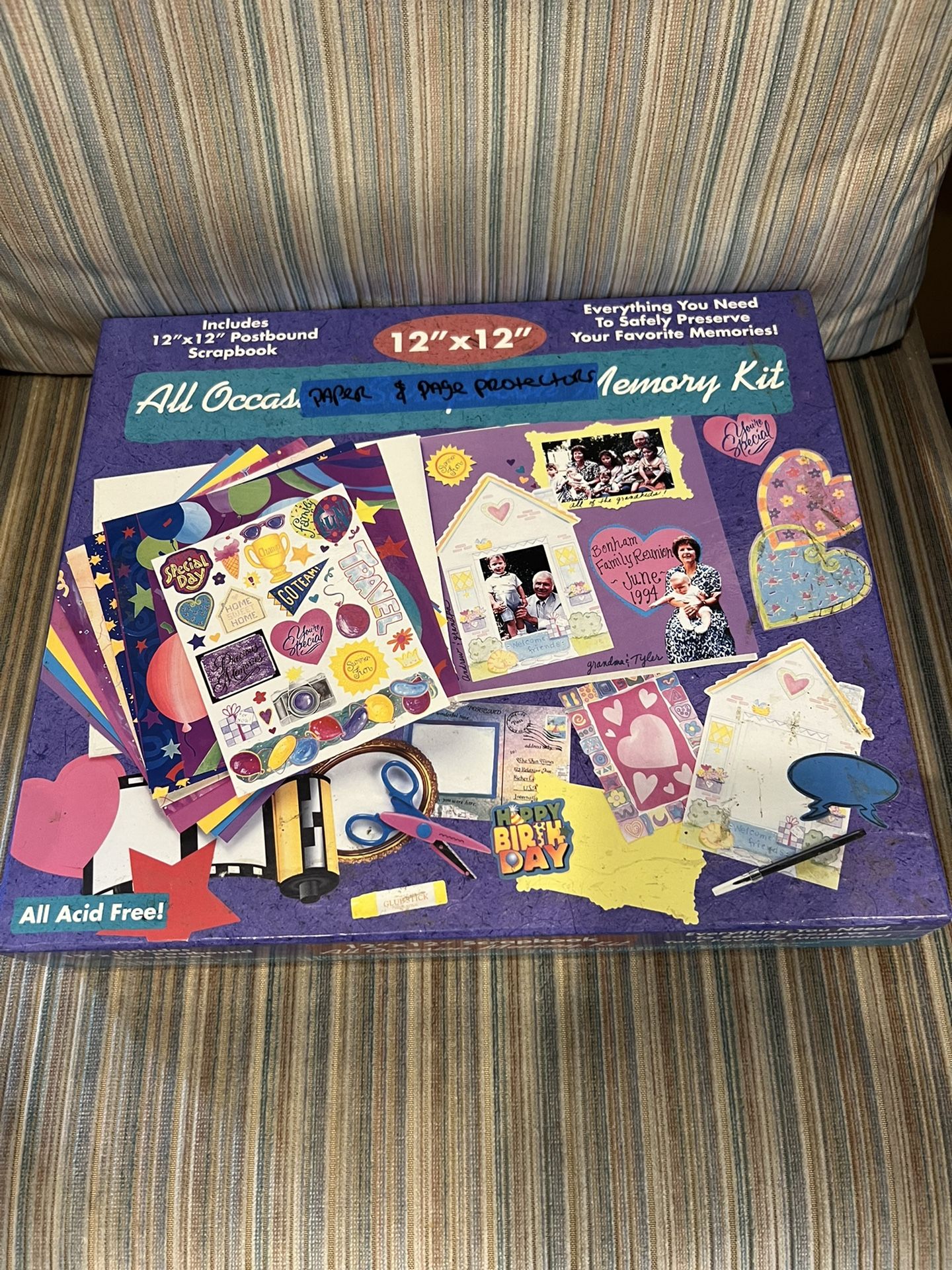 Scrap Booking Paper ect ALL NEW!!!
