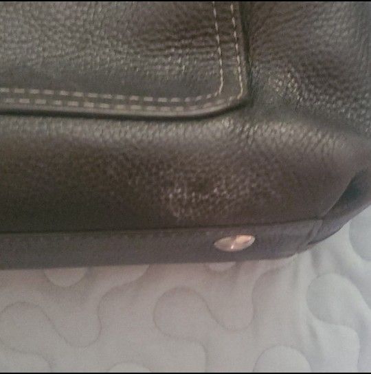 Coach Black Double Handled Satchel