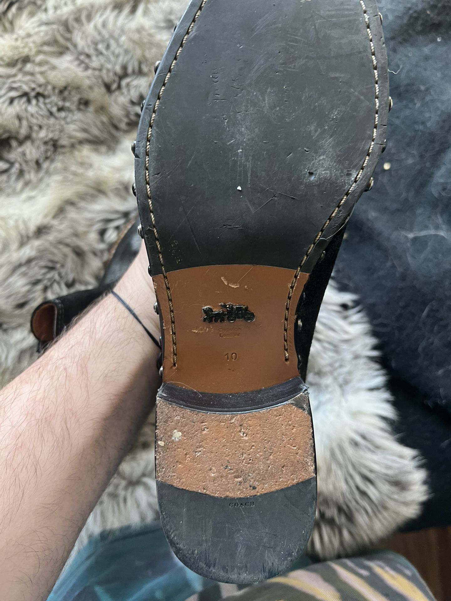 Coach Boots Size 10