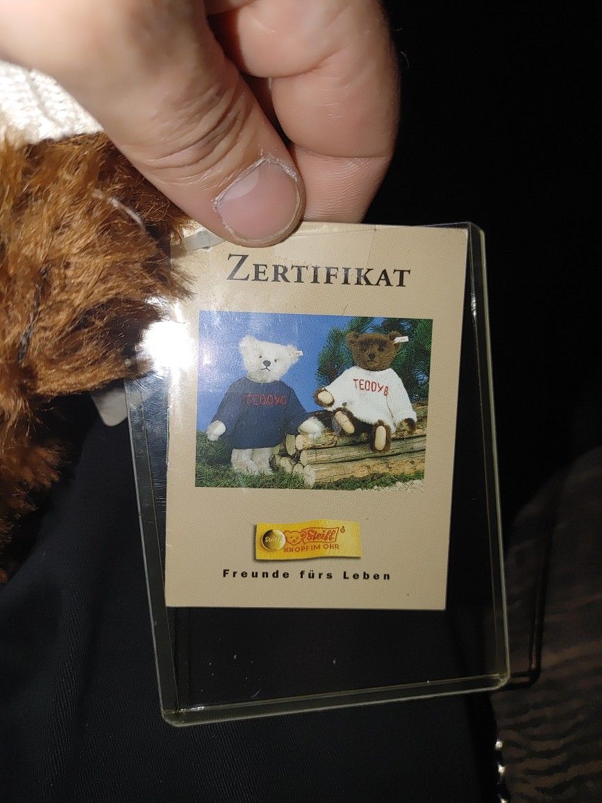 Steiff Teddy B Limited Edition Teddy Bear