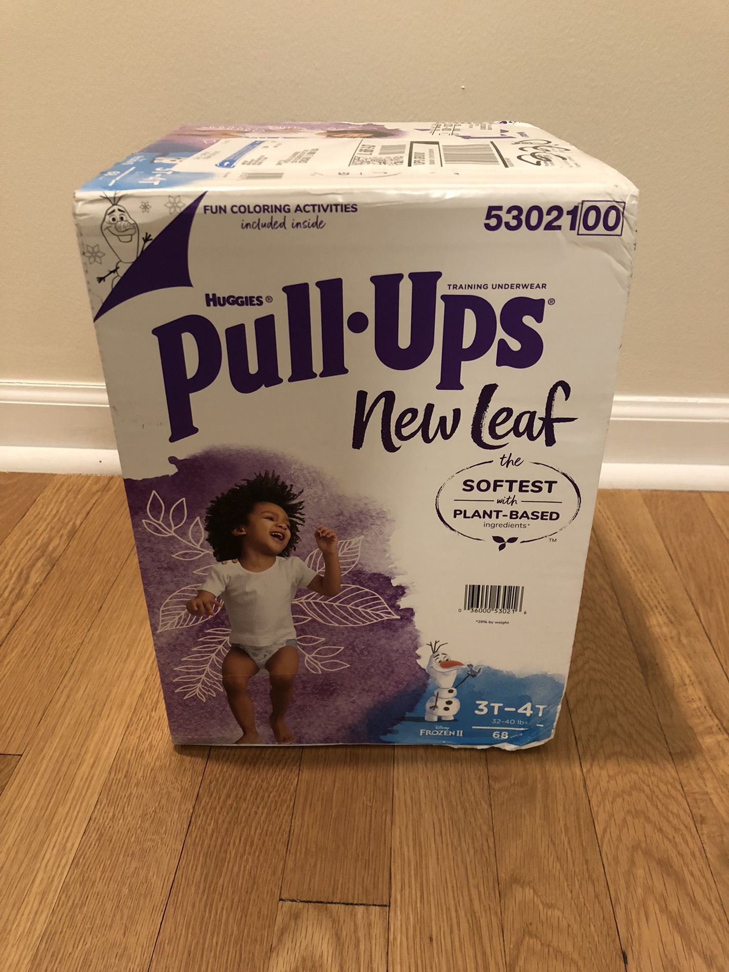 Huggies Pull-Ups Diapers New Leaf 3T-4T