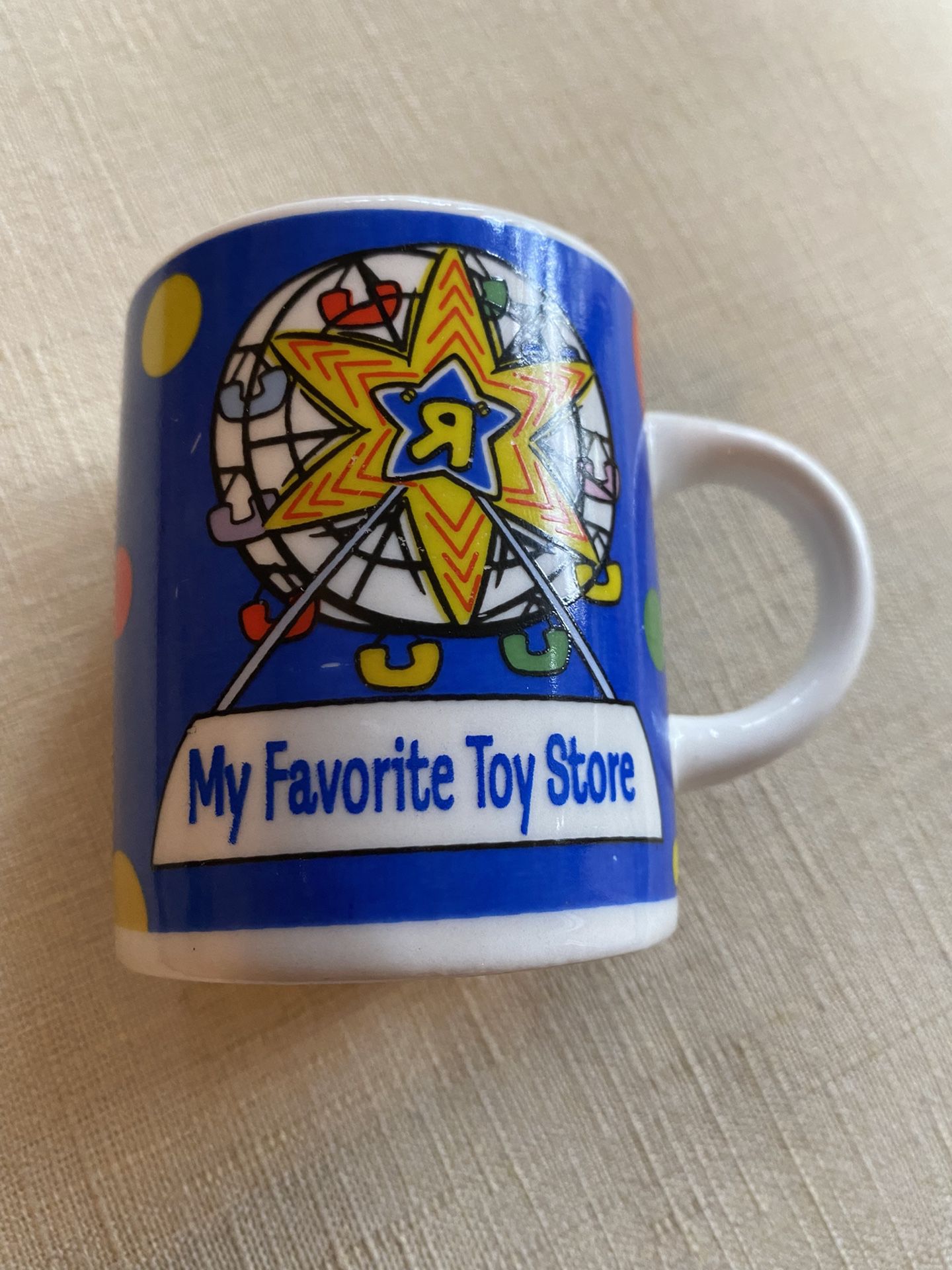 Collectible Toys R Us Mini Coffee Mug