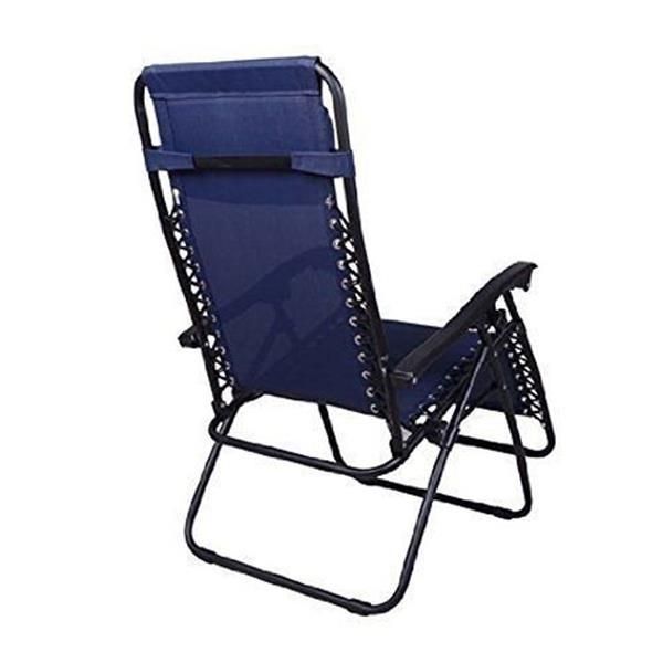 2pcs Plum Blossom Lock Portable Folding Chairs with Saucer Blue