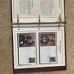 (20) 1995 Civil War First Day Covers - Binder Included Thumbnail
