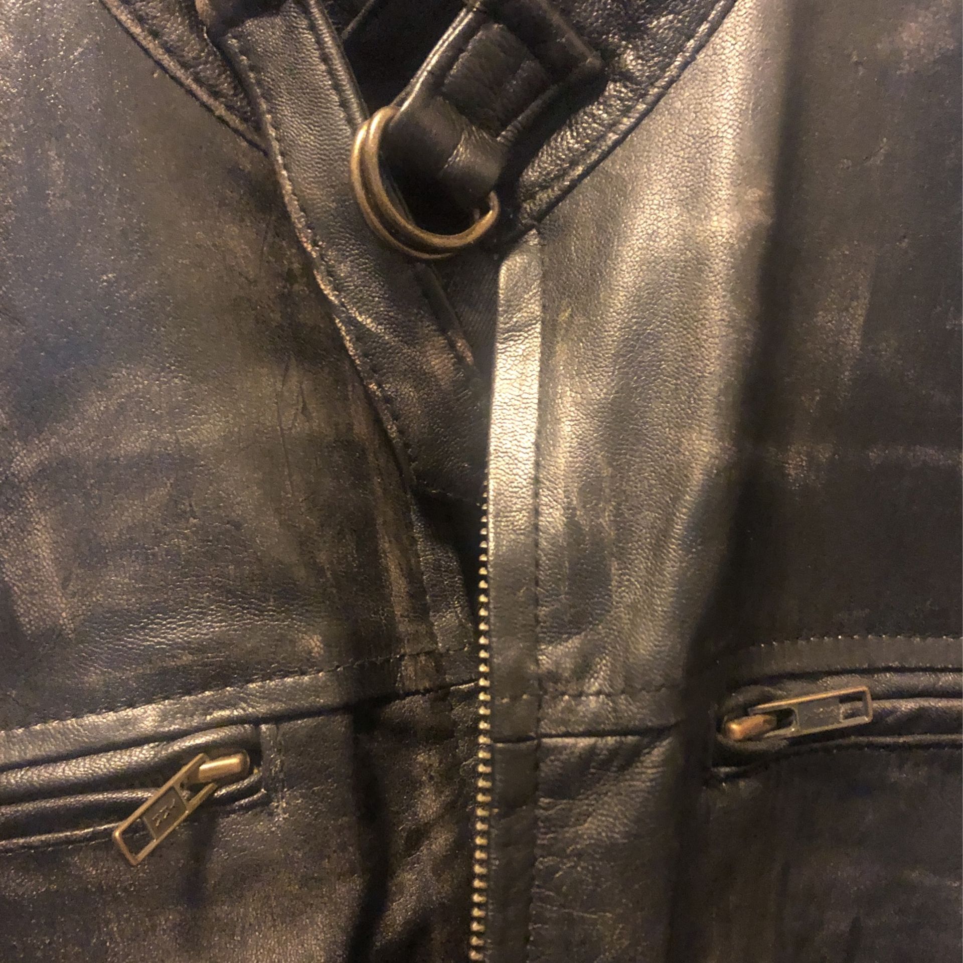 Leather Biker Jacket