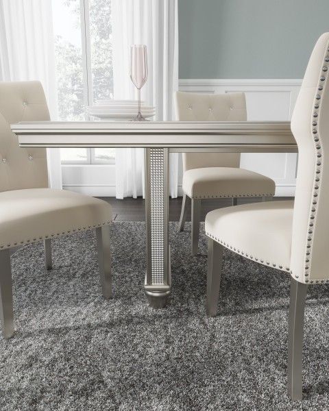 Same Day Delivery 🚚🚚. Chevanna Platinum Dining Room Set